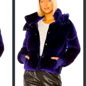 Sam NYC Sydney Velvet Puffer XS